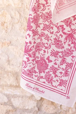 Tartine et Chocolat Paréo Rose en coton|Enfant Accessoires|Accessoires