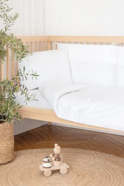 Tartine et Chocolat Parure de lit Monogramme blanc| Monogramme|Gigoteuses - Linges De Lit