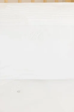 Tartine et Chocolat Parure de lit Monogramme blanc| Monogramme|Gigoteuses - Linges De Lit