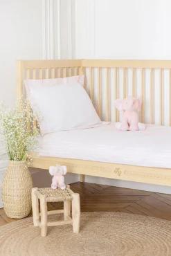 Tartine et Chocolat Parure de lit Garda rose pâle| Garda Rose|Gigoteuses - Linges De Lit