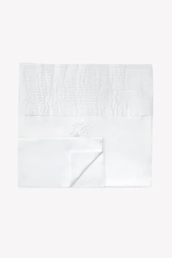 Tartine et Chocolat Parure de lit Monogramme blanc| Monogramme