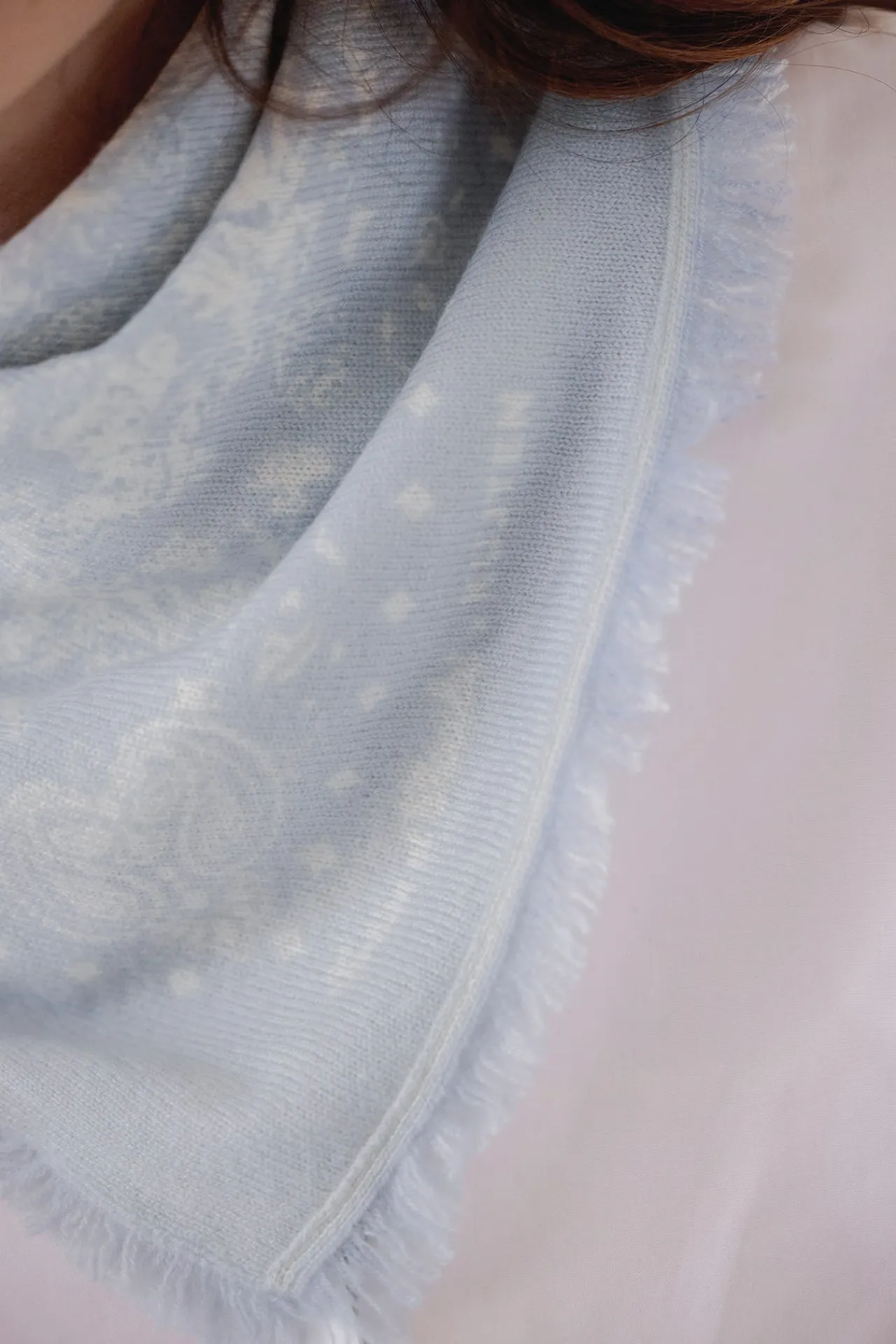 Tartine et Chocolat Petit Foulard Bleu grisé Kujten x|Enfant Accessoires|Accessoires