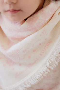 Tartine et Chocolat Petit Foulard Rose pâle Kujten x|Enfant Accessoires