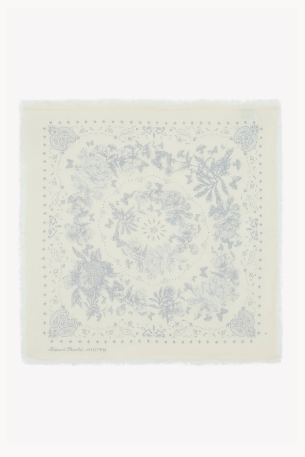 Tartine et Chocolat Petit Foulard Gris clair Kujten x|Enfant Accessoires|Accessoires