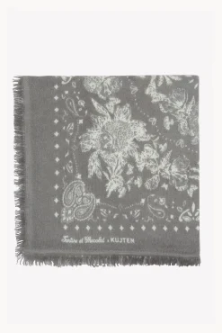 Tartine et Chocolat Petit Foulard Taupe Kujten x|Enfant Accessoires|Accessoires