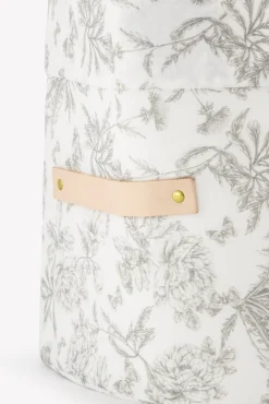 Tartine et Chocolat Petite panière toile de jouy gris Mèzamé x| Toile De Jouy Gris