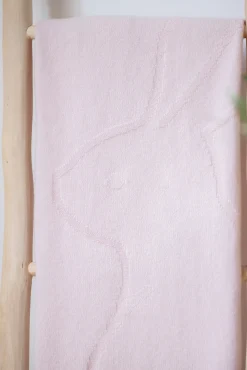 Tartine et Chocolat Plaid cachemire Lapin Rose pâle| Plaids
