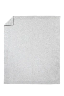 Tartine et Chocolat Plaid cachemire Lapin Gris chiné| Plaids