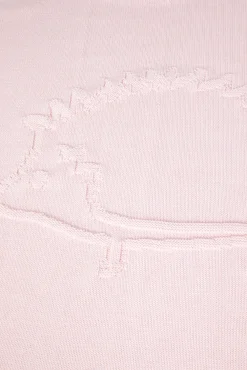 Tartine et Chocolat Plaid Laine Hérisson rose pâle| Plaids