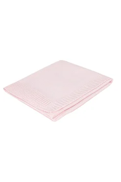 Tartine et Chocolat Plaid Laine Hérisson rose pâle| Plaids