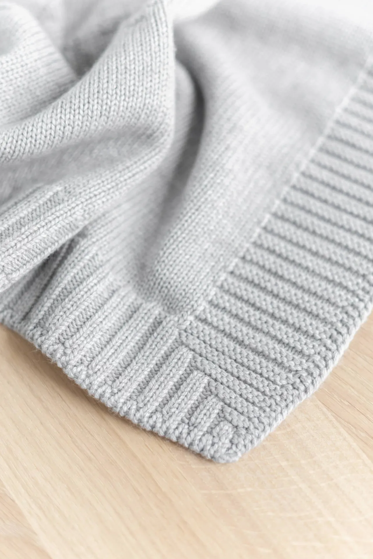 Tartine et Chocolat Plaid personnalisé Laine gris| Cadeaux Personnalisés|Plaids