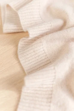 Tartine et Chocolat Plaid personnalisé Cachemire beige| Cadeaux Personnalisés|Plaids