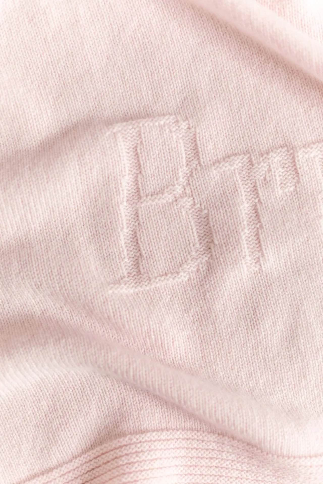 Tartine et Chocolat Plaid personnalisé Cachemire rose pâle| Cadeaux Personnalisés|Plaids