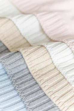 Tartine et Chocolat Plaid personnalisé Laine bleu ciel| Plaids|Cadeaux Personnalisés