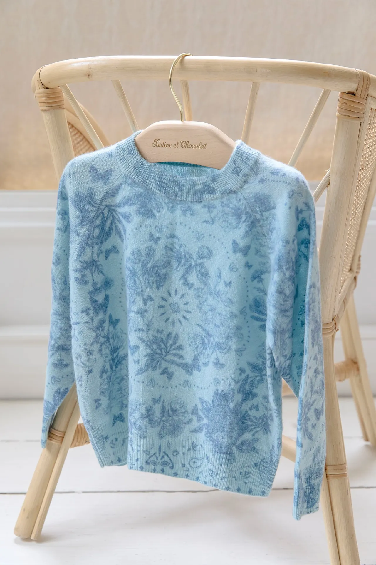 Tartine et Chocolat Pull Bleu Kujten x|Enfant Cardigans - Pulls - Sweats