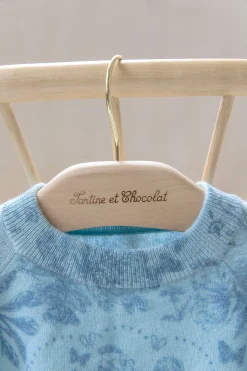 Tartine et Chocolat Pull Bleu Kujten x|Enfant Cardigans - Pulls - Sweats