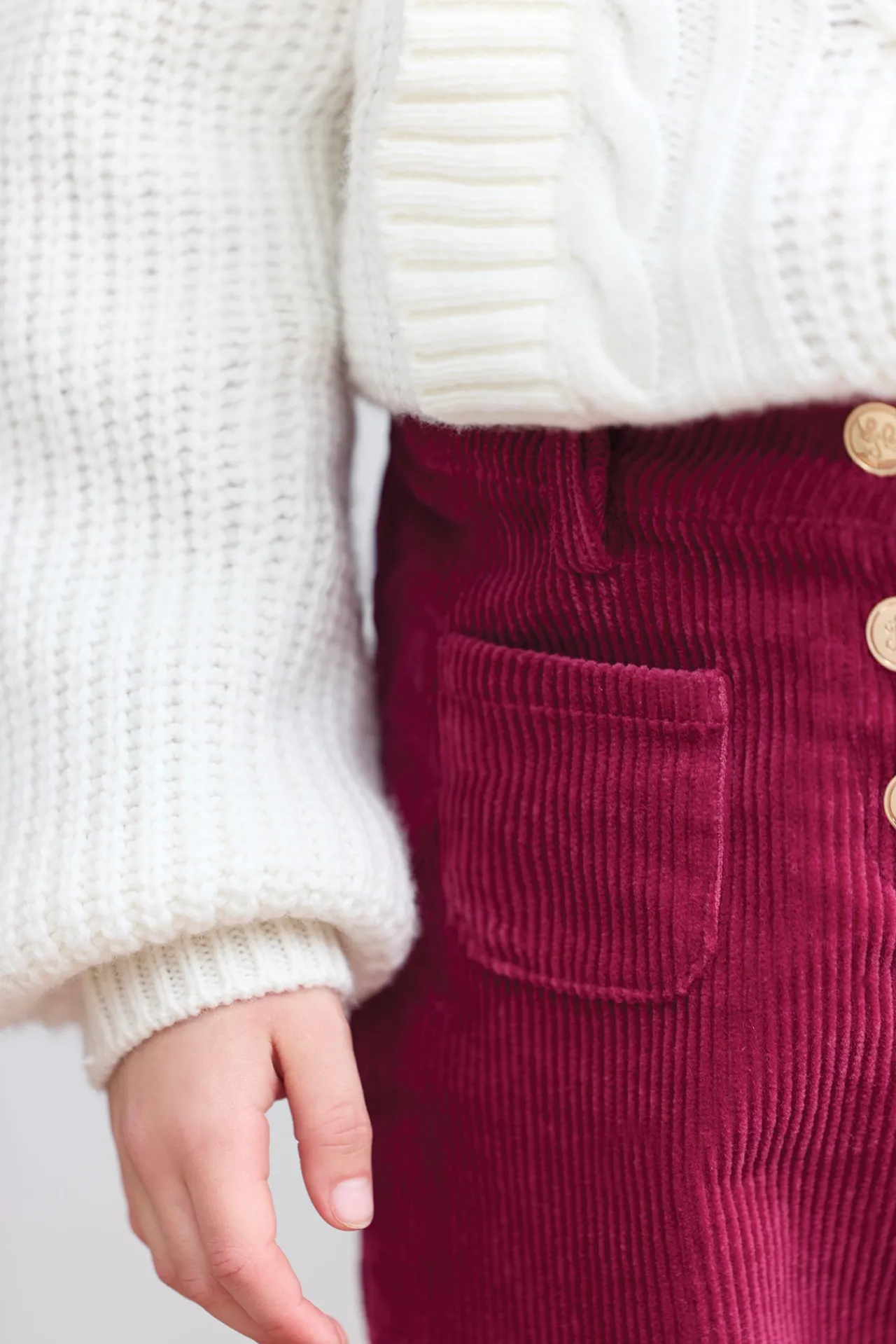 Tartine et Chocolat Pull Ecru maille torsadée|Enfant Cardigans - Pulls - Sweats