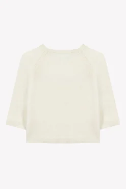 Tartine et Chocolat Pull Ecru broderie mouton| Cardigans|Cardigans - Gilets