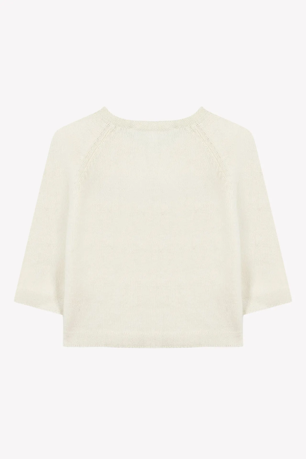 Tartine et Chocolat Pull Ecru broderie mouton| Cardigans|Cardigans - Gilets