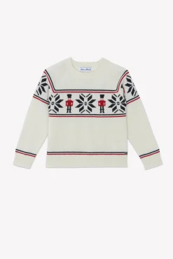 Tartine et Chocolat Pull Ecru casse-noisettes|Enfant Pulls - Gilets - Sweats