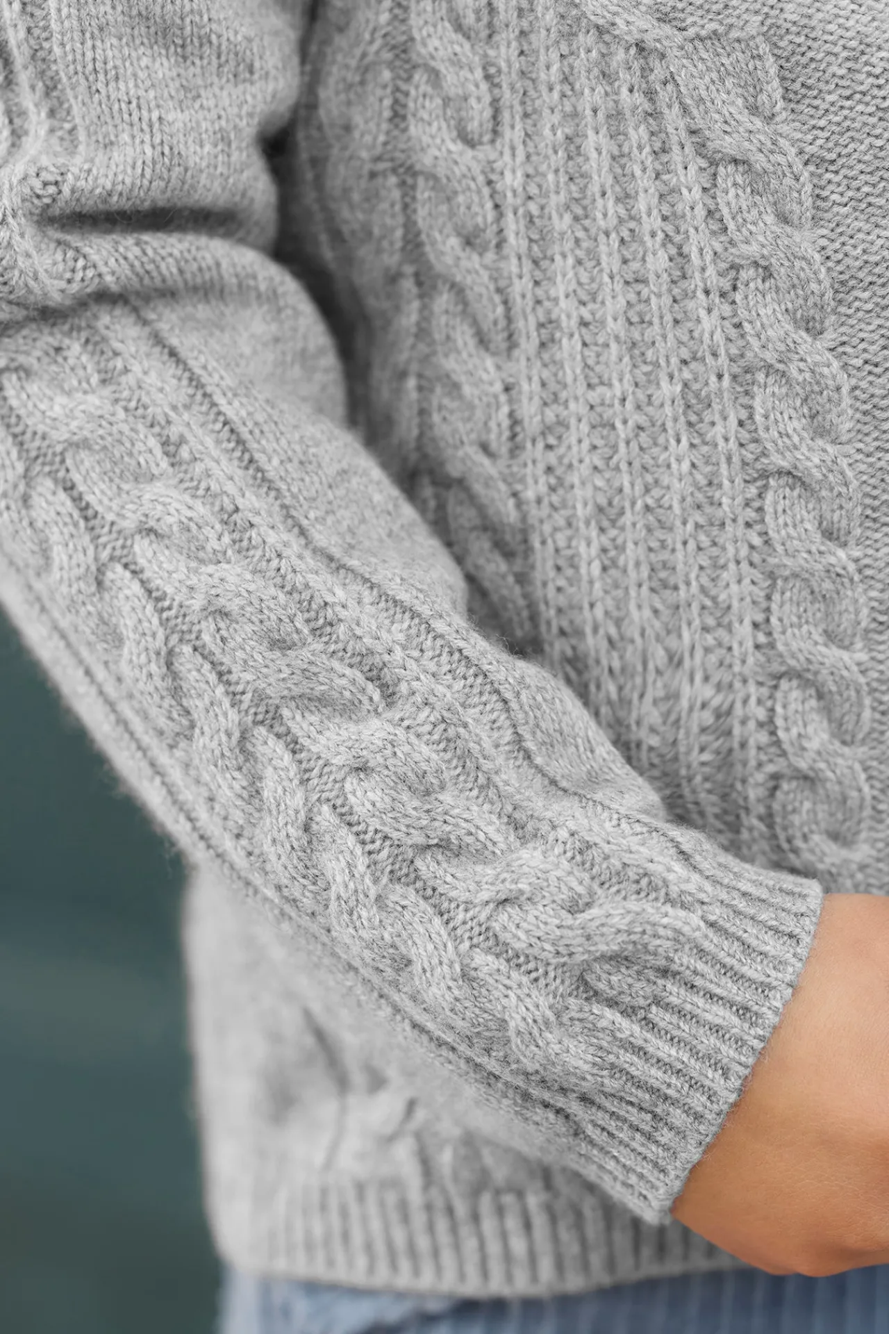Tartine et Chocolat Pull Gris chiné signature TC|Enfant Pulls - Gilets - Sweats