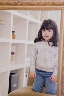 Tartine et Chocolat Pull Gris clair Kujten x|Enfant Pulls - Gilets - Sweats|Pulls - Gilets - Sweats