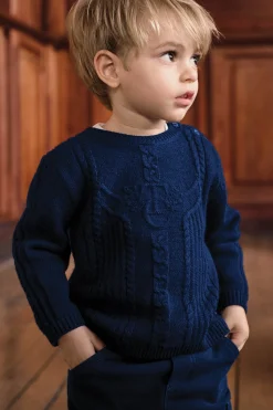 Tartine et Chocolat Pull Marine signature TC| Pulls - Gilets - Sweats