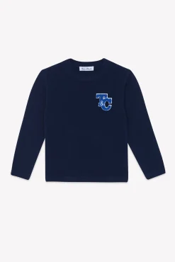 Tartine et Chocolat Pull Marine en laine signature TC|Enfant Pulls - Gilets - Sweats