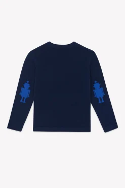 Tartine et Chocolat Pull Marine en laine signature TC|Enfant Pulls - Gilets - Sweats