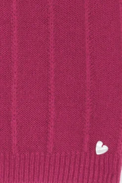 Tartine et Chocolat Pull Magenta col volanté|Enfant Cardigans - Pulls - Sweats