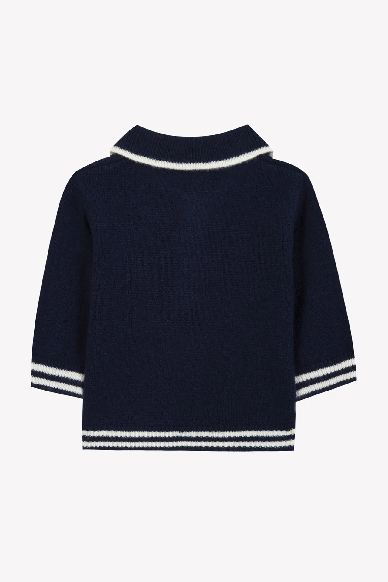 Tartine et Chocolat Pull Marine col pointu| Pulls - Gilets - Sweats
