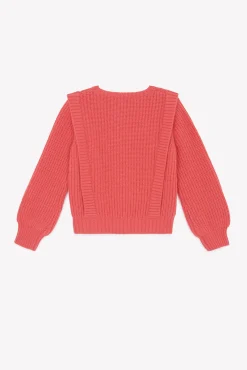 Tartine et Chocolat Pull Praline maille torsadée|Enfant Cardigans - Pulls - Sweats