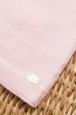 Tartine et Chocolat Pull Rose pâle broderie lapin| Cardigans - Gilets