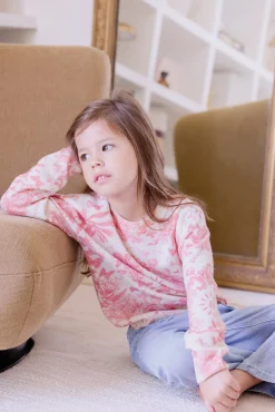 Tartine et Chocolat Pull Rose Kujten x|Enfant Cardigans - Pulls - Sweats|Cardigans - Pulls - Sweats