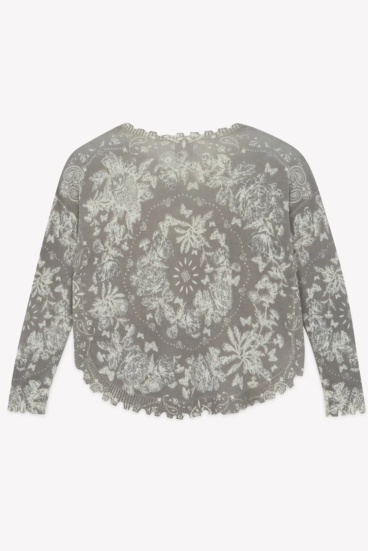 Tartine et Chocolat Pull Femme Taupe Kujten x|Enfant Cardigans - Pulls - Sweats
