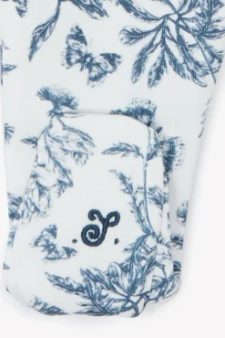 Tartine et Chocolat Pyjama Imprimé inspiration toile de jouy bleu| Toile De Jouy Bleu|Pyjamas - Bonnets
