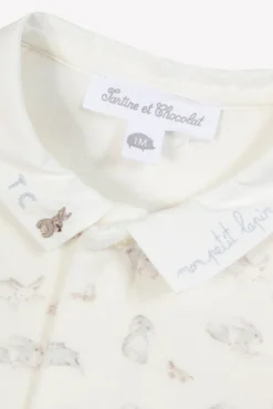 Tartine et Chocolat Pyjama Ecru lapin| Pyjamas|Pyjamas