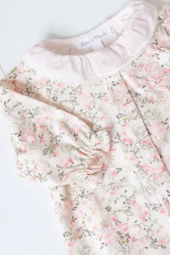 Tartine et Chocolat Pyjama Imprimé fleuri jardin hivernal| Jardin Hivernal|Pyjamas - Bonnets