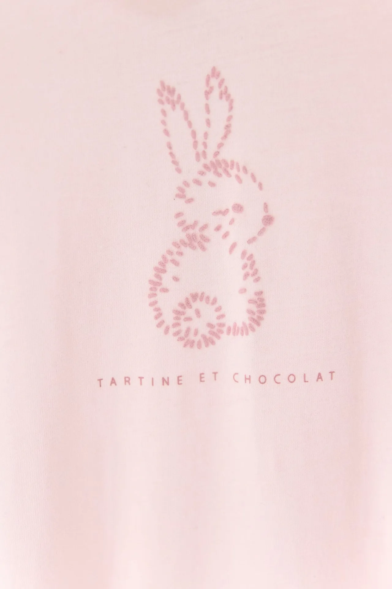 Tartine et Chocolat Pyjama Rose pâle lapin| Pyjamas|Pyjamas