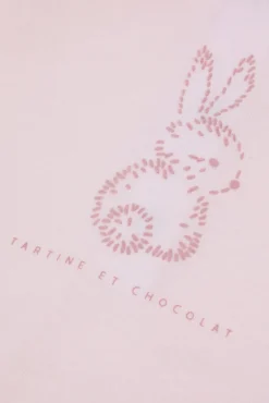 Tartine et Chocolat Pyjama Rose pâle lapin| Pyjamas|Pyjamas