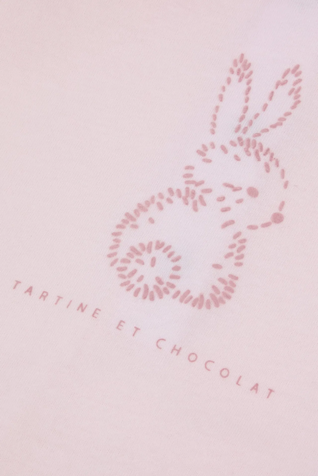 Tartine et Chocolat Pyjama Rose pâle lapin| Pyjamas|Pyjamas