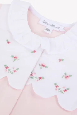 Tartine et Chocolat Pyjama Rose pâle volanté| Pyjamas|Pyjamas
