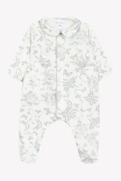 Tartine et Chocolat Pyjama Imprimé inspiration toile de jouy gris| Toile De Jouy Gris|Pyjamas - Bonnets