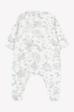Tartine et Chocolat Pyjama Imprimé inspiration toile de jouy gris| Toile De Jouy Gris|Pyjamas - Bonnets