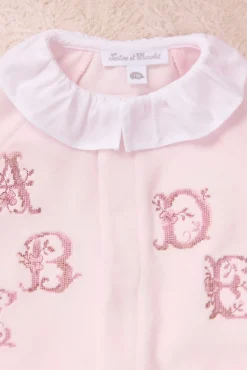 Tartine et Chocolat Pyjama Rose pâle abécédaire| Pyjamas|Pyjamas