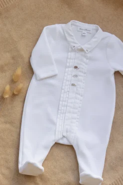 Tartine et Chocolat Pyjama Blanc hérisson| Pyjamas|Pyjamas