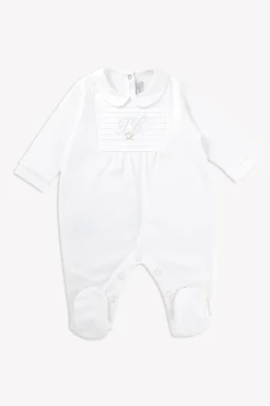 Tartine et Chocolat Pyjama Monogramme blanc| Pyjamas - Bonnets|Monogramme