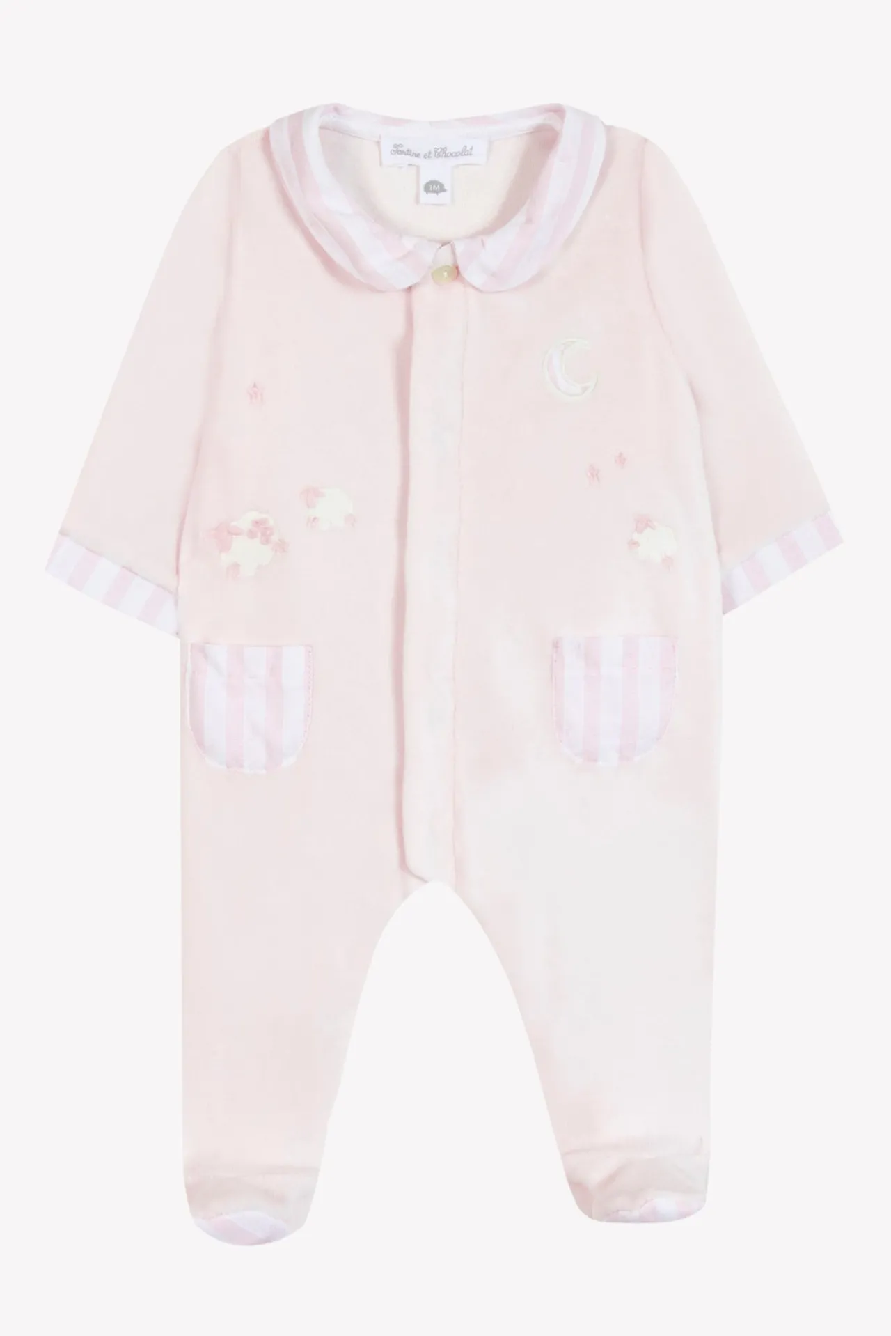 Tartine et Chocolat Pyjama Rose pâle moutons| Pyjamas|Pyjamas