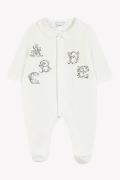 Tartine et Chocolat Pyjama Ecru abécédaire| Pyjamas|Pyjamas