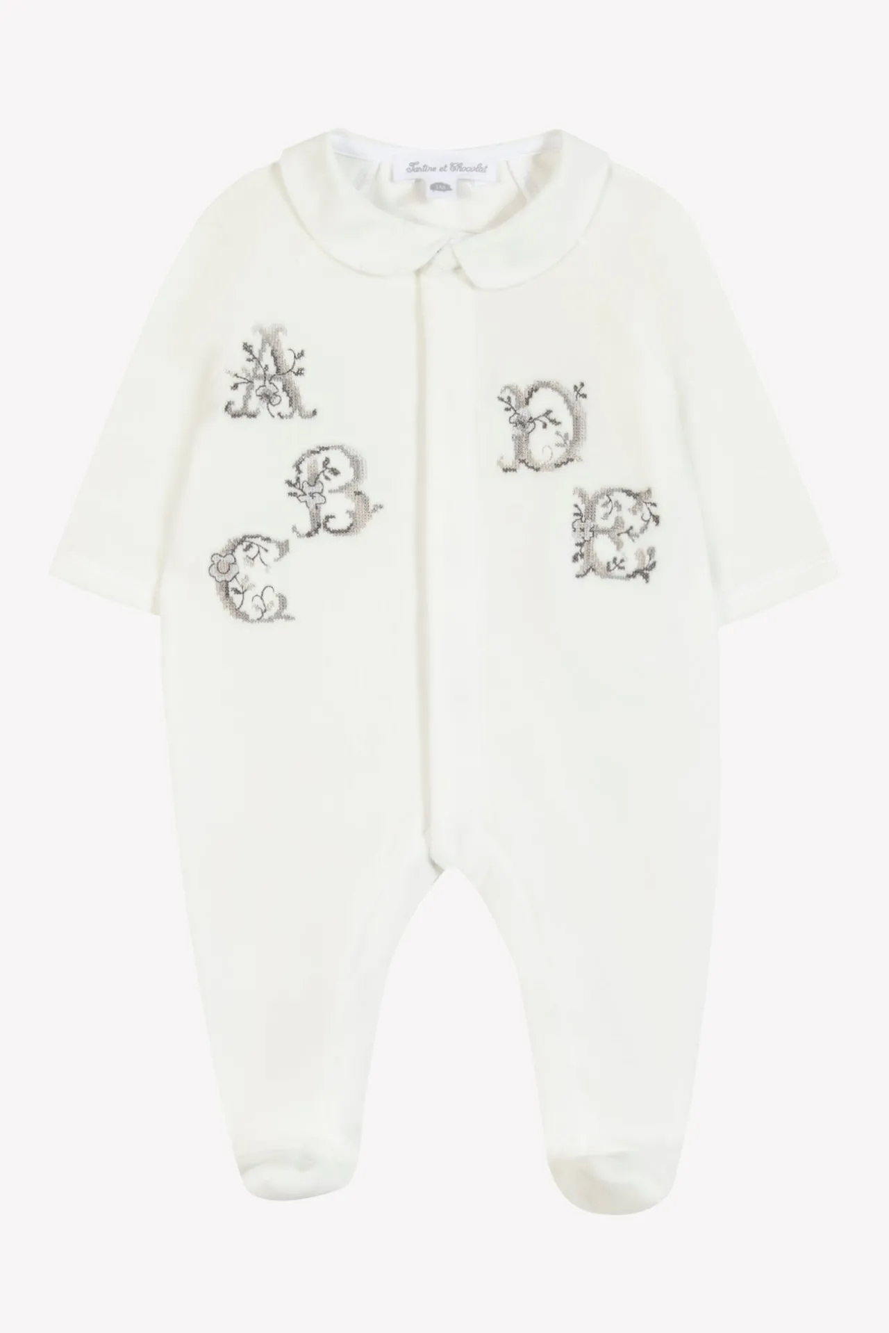 Tartine et Chocolat Pyjama Ecru abécédaire| Pyjamas|Pyjamas